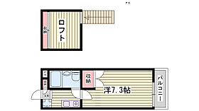 ラピート西明石  ｜ 兵庫県明石市野々上2丁目（賃貸アパート1K・1階・17.64㎡） その1