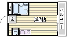 Wins Akashi  ｜ 兵庫県明石市中崎2丁目（賃貸マンション1R・6階・17.48㎡） その2