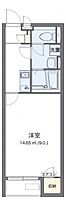 クレイノ三木ＳＫ  ｜ 兵庫県三木市大村447（賃貸アパート1K・1階・27.34㎡） その2