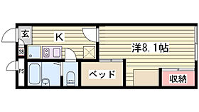 レオパレスサン　シーロ  ｜ 兵庫県神戸市西区白水2丁目15-9（賃貸アパート1K・1階・22.35㎡） その2