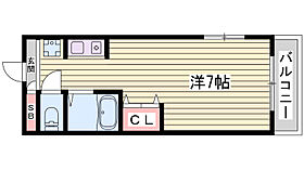 ハッピーコート垂水  ｜ 兵庫県神戸市垂水区中道2丁目（賃貸マンション1R・5階・25.83㎡） その2