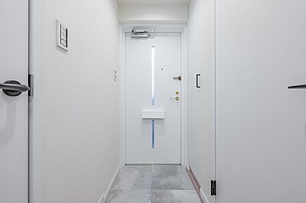 居住者をお出迎えする玄関