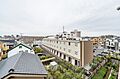 バルコニーから...