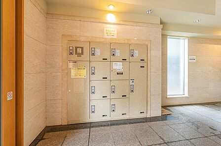不在時でも荷物の受取が可能な宅配ボックス