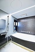 3Ｆ　浴室テレビ（12インチ）、換気乾燥機付きのユニットバス（ＣＧで作成したリフォームイメージです）