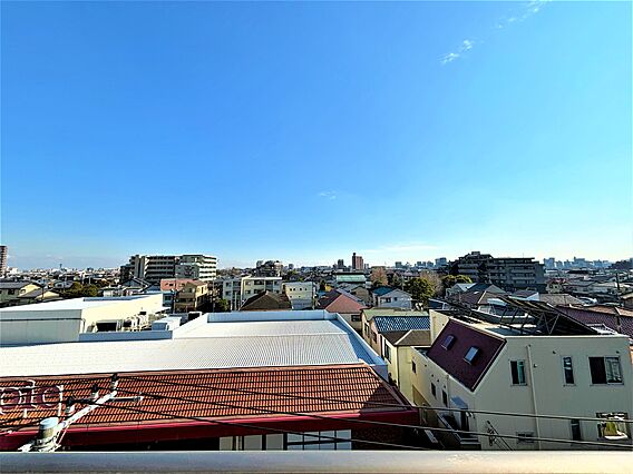 バルコニー南東...