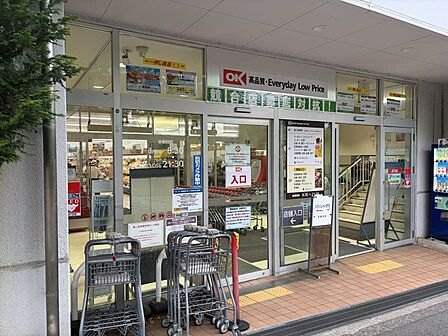 オーケー生田店(約190m)