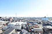 住戸南バルコニーからの眺望（眺望は永続的に保証されるものではありません）