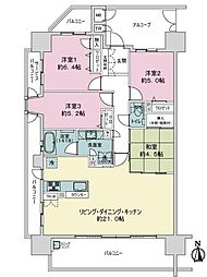 エルグランデ刈谷逢妻駅前 4LDKの間取図画像