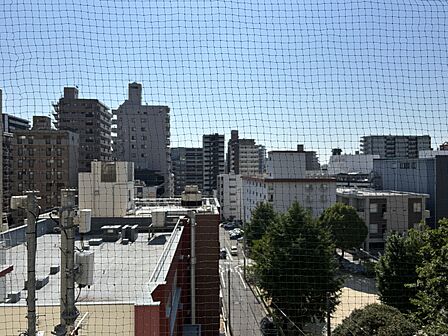 洋室2窓から東側の眺望
