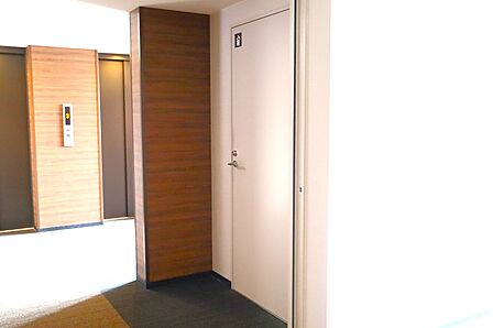 所在階にあるゴミ置き場です。