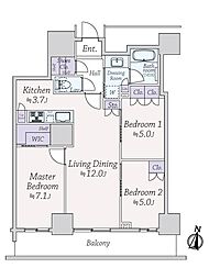 間取図画像 3LDK