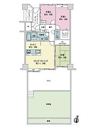 間取図画像 3LDK