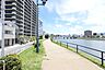 その他：敷地東側　京橋川河畔遊歩道