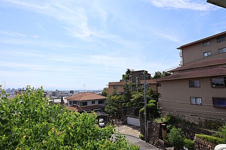 南側バルコニーからの眺望