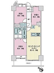 間取図画像 3LDK