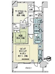間取図画像 1SLDK