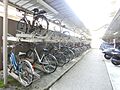 駐輪場、バイク...