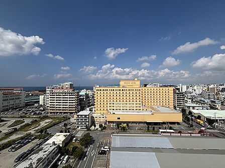 北側バルコニーからの眺望