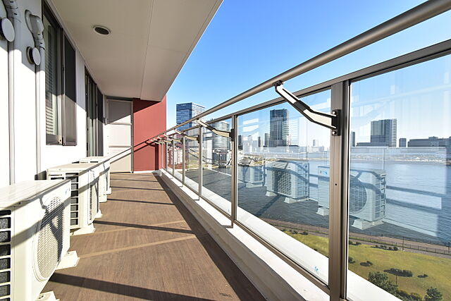 バルコニー パークタワー晴海 10階/-