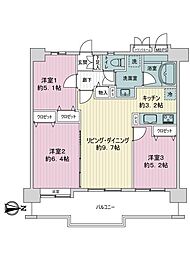間取図画像 3LDK