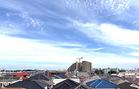 南東側バルコニーからの眺望