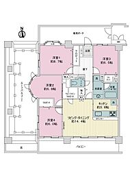 間取図画像 4LDK