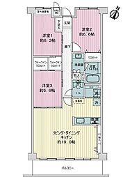間取図画像 3LDK