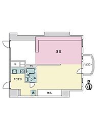 間取図画像 ワンルーム