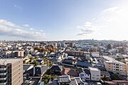 南側バルコニーからの眺望（眺望は永続的に保証されるものではありません）