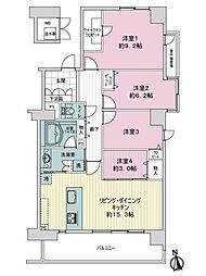 間取図画像 3SLDK