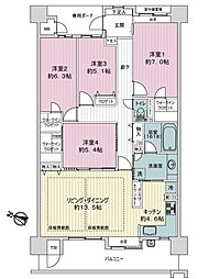 間取図画像 4LDK