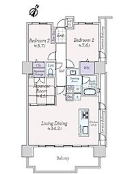 間取図画像 3LDK