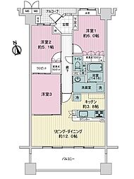 間取図画像 3LDK