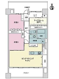 間取図画像 2SLDK