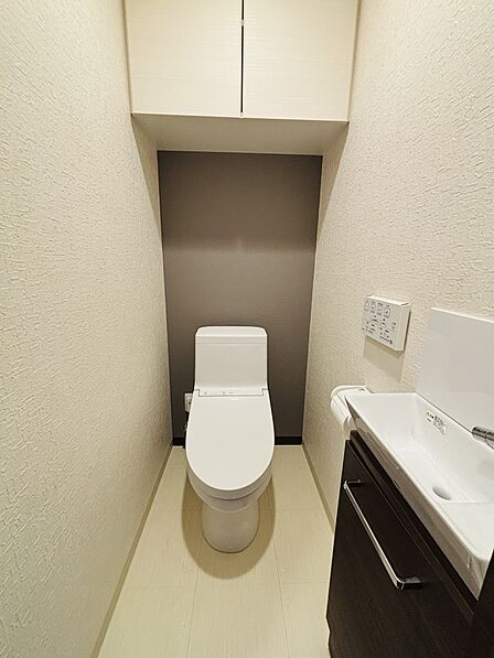 節水型の高性能トイレ