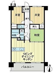 ライオンズガーデン姫原 3LDKの間取図画像
