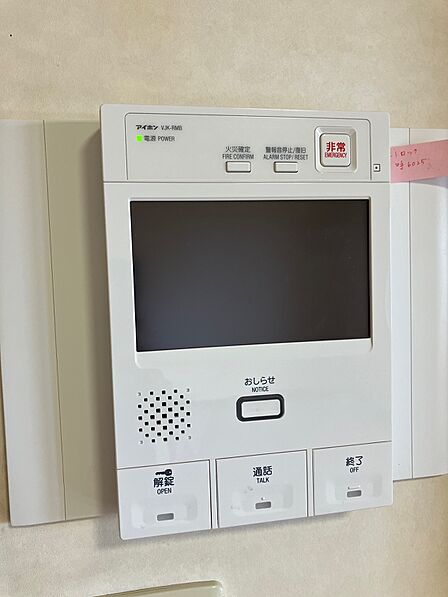 モニター付きインターホン