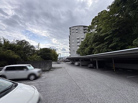 平置駐車場景観