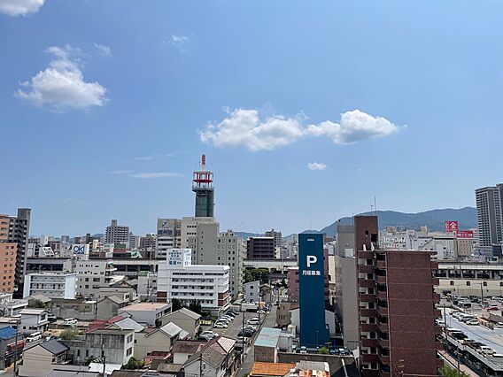 南側バルコニー...