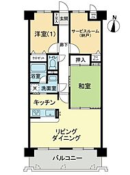 間取図画像 2SLDK