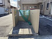 　整理整頓されたゴミ置き場