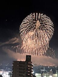 南西側バルコニー（眺望は永続的に保証されるものではありません）