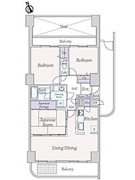 間取図画像 3LDK