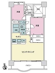 金沢神田ダイカンプラザスポーツメント 2LDKの間取図画像