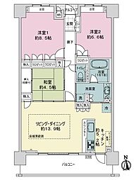 メゾン・グランツ長泉ガーデンズ 3LDKの間取図画像