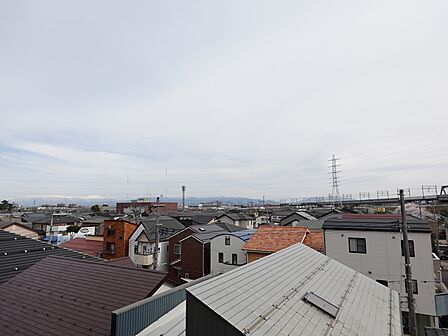 バルコニーからの南東側の眺望