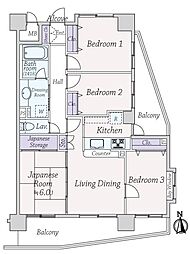 間取図画像 4LDK