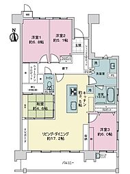 間取図画像 4LDK