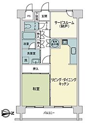 間取図画像 1SLDK